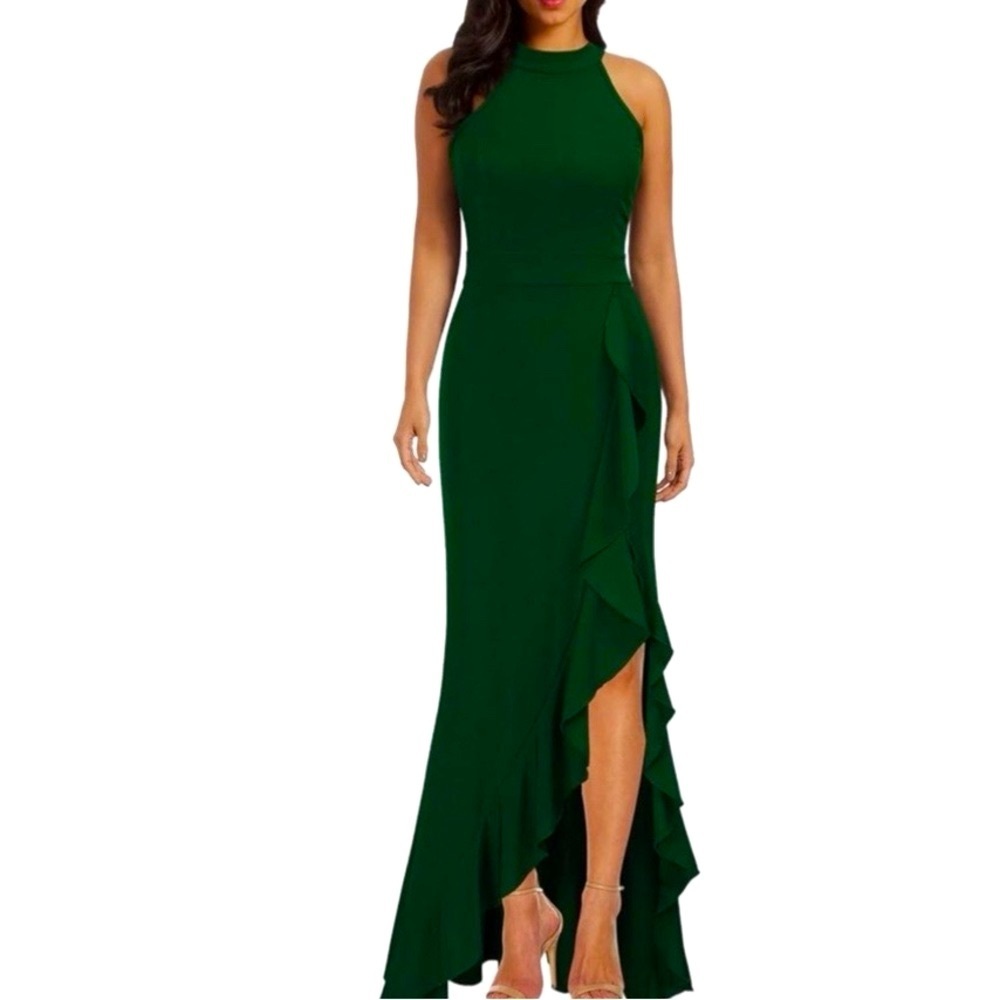 Meroketty Mermaid Evening Cocktail Party Maxi Long Dress - Picture 1 of 10